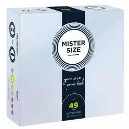 MISTER SIZE 49 preservativos, 36 unidades