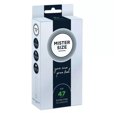 MISTER SIZE 47 preservativos, 10 unidades