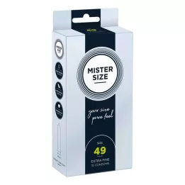 MISTER SIZE 49 preservativos, 10 unidades