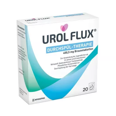 UROL FLUX Terapia de irrigação 400,5 mg comprimidos efervescentes, 20 unidades UROL FLUX Terapia de irrigação 400,5 mg comprimidos efervescentes, 20 unidades