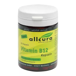 VITAMIN B12 CAPSULES, 60 Cápsulas