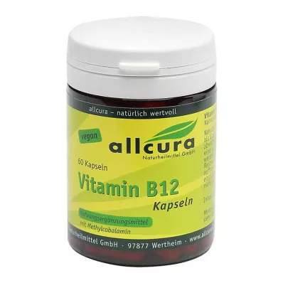 VITAMIN B12 CAPSULES, 60 Cápsulas VITAMIN B12 CAPSULES, 60 Cápsulas