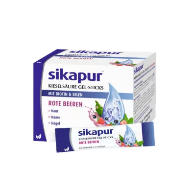 SIKAPUR Bastões de sílica gel bagas vermelhas, 30 unid