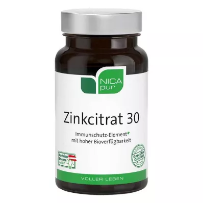 NICAPUR Citrato de zinco 30 cápsulas, 60 unid NICAPUR Citrato de zinco 30 cápsulas, 60 unid