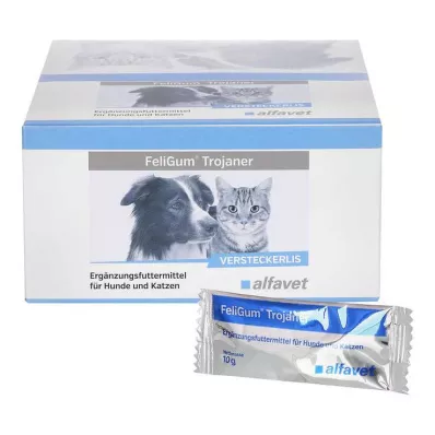 FELIGUM Trojans Suplemento Alimentar Pressl. para Cão/Gato, 30X10 g