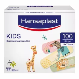 HANSAPLAST Tiras de gesso para crianças Univeral, 100 unidades