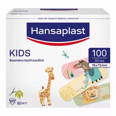 HANSAPLAST Tiras de gesso para crianças Univeral, 100 unidades