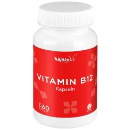 VITAMIN B12 VEGAN Cápsulas 1000 µg Metilcobalamina, 60 Cápsulas