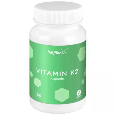 VITAMIN K2 MK7 all-trans vegan capsules, 60 Cápsulas VITAMIN K2 MK7 all-trans vegan capsules, 60 Cápsulas