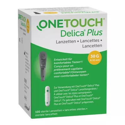 Lancetas de agulha One Touch Delica Plus, 100 un Lancetas de agulha One Touch Delica Plus, 100 un