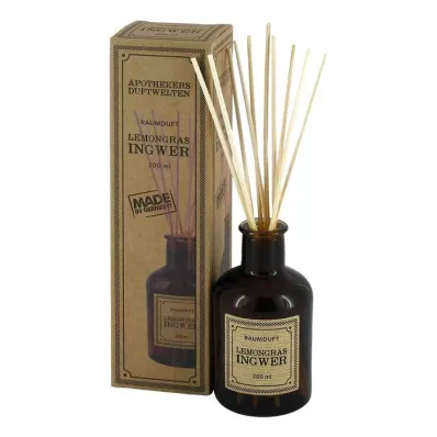 Fragrância ambiente capim-limão-gengibre, 200 ml Fragrância ambiente capim-limão-gengibre, 200 ml