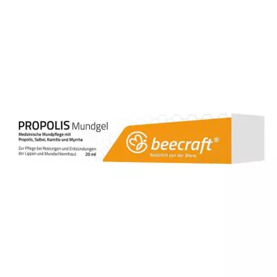 BEECRAFT Gel bucal de própolis, 20 ml BEECRAFT Gel bucal de própolis, 20 ml