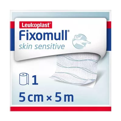 FIXOMULL Sensível à pele 5 cmx5 m, 1 unid FIXOMULL Sensível à pele 5 cmx5 m, 1 unid