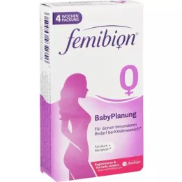 FEMIBION 0 Comprimidos de planeamento para bebés, 28 unidades