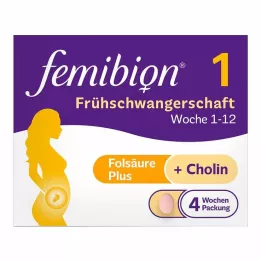 FEMIBION 1 Comprimidos de gravidez precoce, 28 unidades