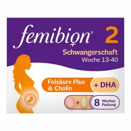 FEMIBION Embalagem combinada para 2 gravidezes, 2X56 peças