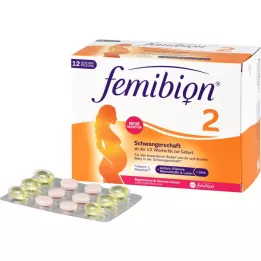 FEMIBION Embalagem combinada para 2 gravidezes, 2X84 peças