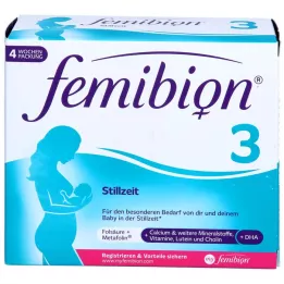 FEMIBION 3 Embalagens combinadas para lactação, 2X28 unidades
