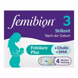FEMIBION 3 Embalagens combinadas para lactação, 2X28 unidades