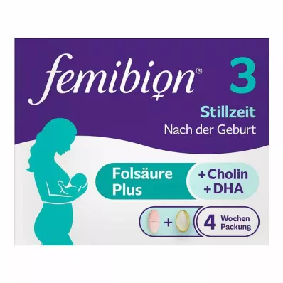 FEMIBION 3 Embalagens combinadas para lactação, 2X28 unidades