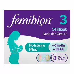 FEMIBION 3 Embalagem combinada para lactação, 2X56 unidades