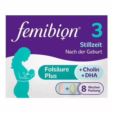 FEMIBION 3 Embalagem combinada para lactação, 2X56 unidades