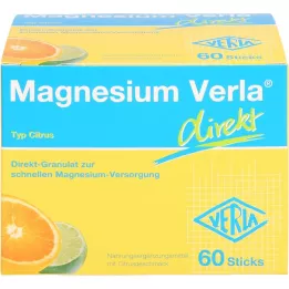 MAGNESIUM VERLA grânulos directos de citrinos, 60 peças