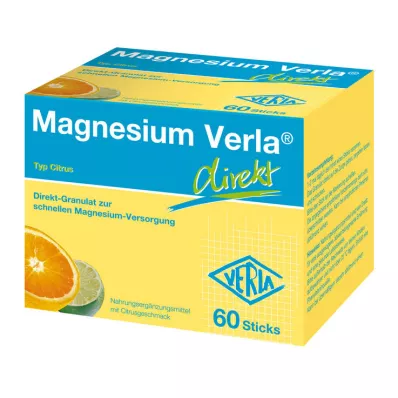 Grânulos diretos de magnésio Verla Citrus, 60 peças Grânulos diretos de magnésio Verla Citrus, 60 peças