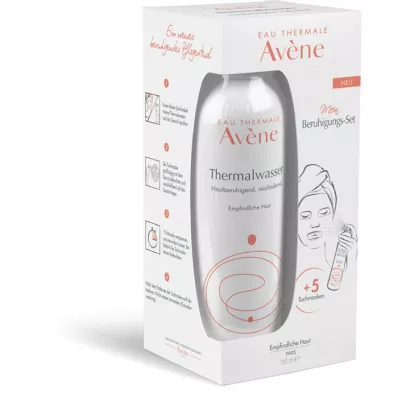 AVENE Spray de água termal 150ml+5 máscaras em folha, 1p