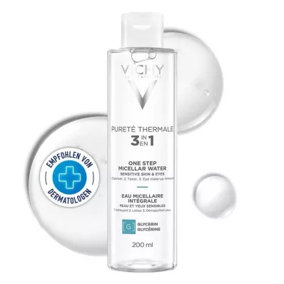 VICHY PURETE Thermale Fluido Micelar Mineral Sensitive, 200 ml