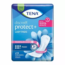 TENA LADY Almofadas discretas maxi, 12 unidades