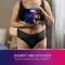 Tena Silhouette Normal 1x cueca hip-high M noir (10 pcs)