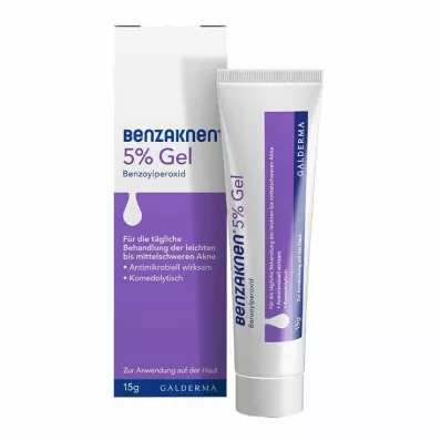 BENZAKNEN Gel a 5%, 15 ml