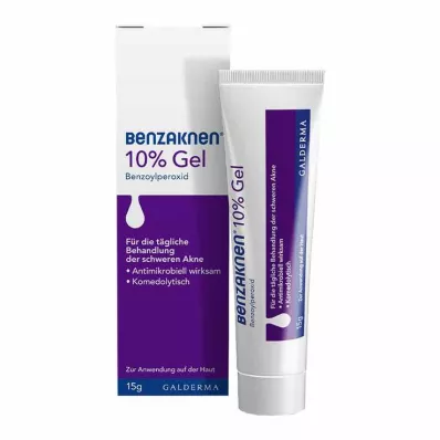 Gel Benzaknen® 10% para acne moderada a grave, 15 g Gel Benzaknen® 10% para acne moderada a grave, 15 g