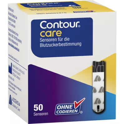 CONTOUR Sensores de cuidados, 50 pcs