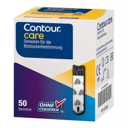 CONTOUR Sensores de cuidados, 50 pcs