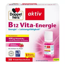DOPPELHERZ Ampolas de bebida B12 Vita-Energie, 30 unid