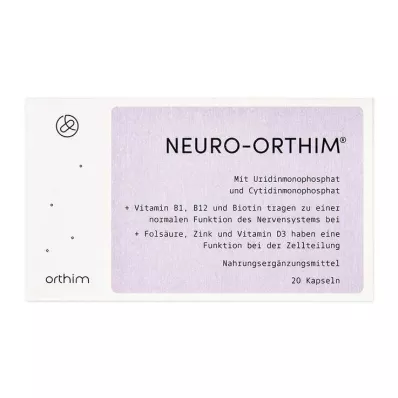 NEURO-cápsulas orthim, 20 unidades NEURO-cápsulas orthim, 20 unidades
