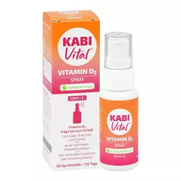 Kabivital 2.000 ou seja D3 Spray Sabor Maçã (25 ml)