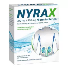 NYRAX Comprimidos renais de 200 mg/200 mg, 200 unid