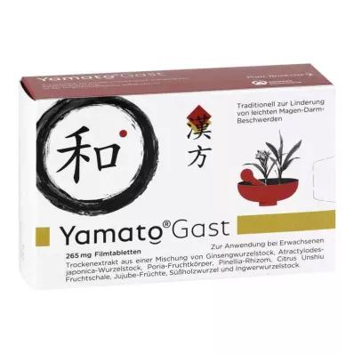 YAMATOGAST Comprimidos revestidos por película de 265 mg, 63 unidades