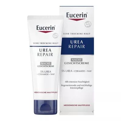 EUCERIN Creme facial UreaRepair 5% de noite, 50 ml
