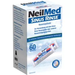 NEILMED Saqueta de sal para lavagem nasal Sinus Rinse, 60X2,4 g