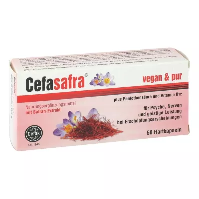 Cápsulas duras de Cefasafra, 50 unidades Cápsulas duras de Cefasafra, 50 unidades