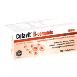 CEFAVIT B-complete comprimidos revestidos por película, 240 unidades