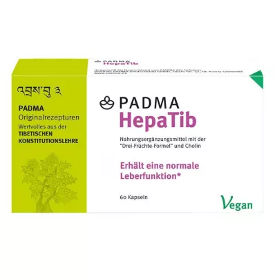 Cápsulas Padma Hepatib, 60 unidades Cápsulas Padma Hepatib, 60 unidades