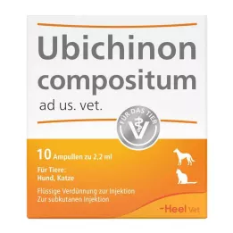 UBICHINON compositum ad us.vet.ampolas, 10 unid