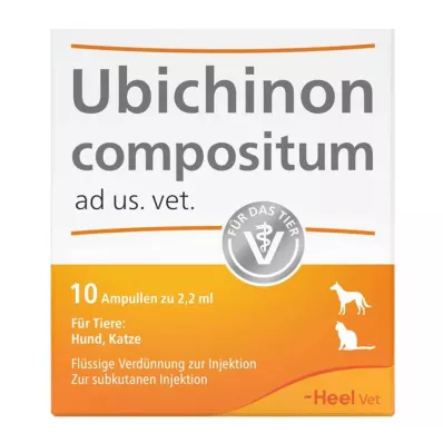 UBICHINON compositum ad us.vet.ampolas, 10 unid UBICHINON compositum ad us.vet.ampolas, 10 unid