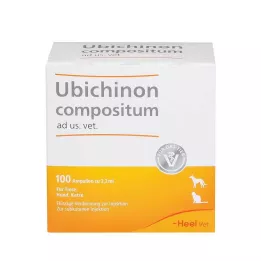 UBICHINON compositum ad us.vet.ampolas, 100 unid