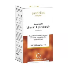 SANHELIOS Augenwohl Vitamin A plus Lutein Capsules, 60 cápsulas
